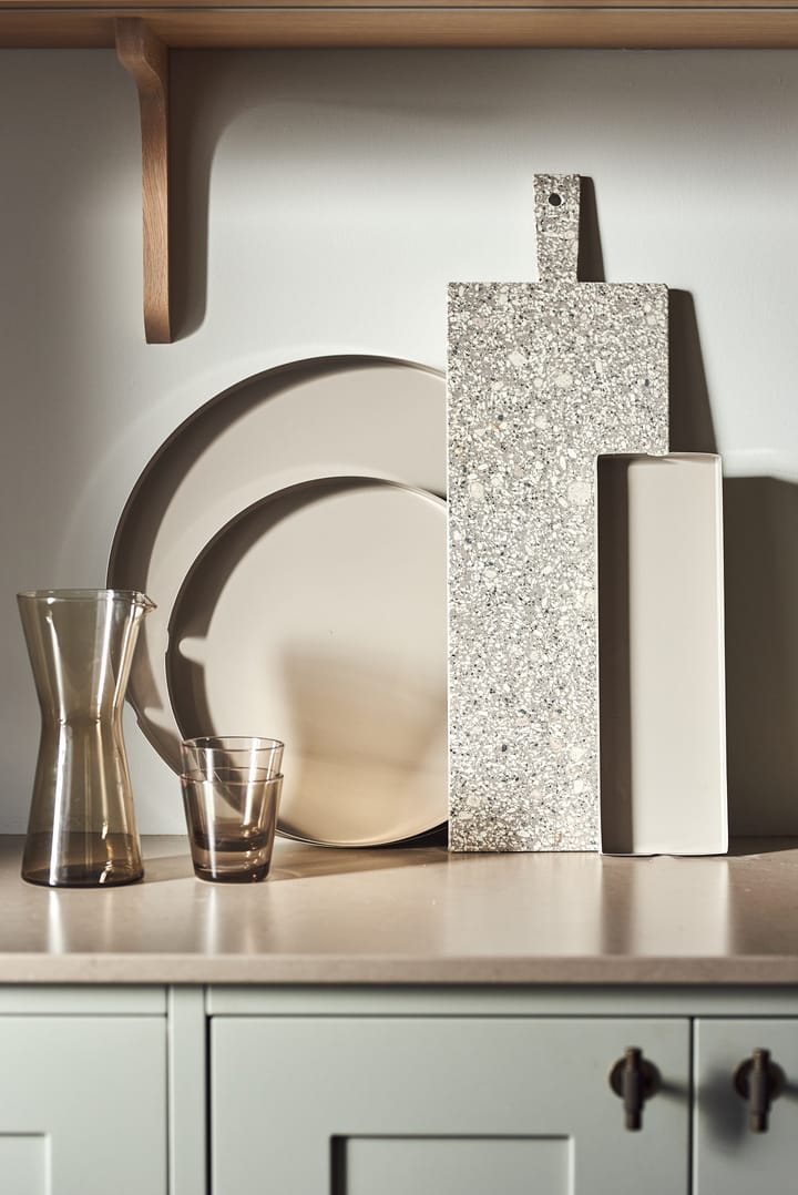 Edgy tray Ø30 cm, Greige Scandi Living
