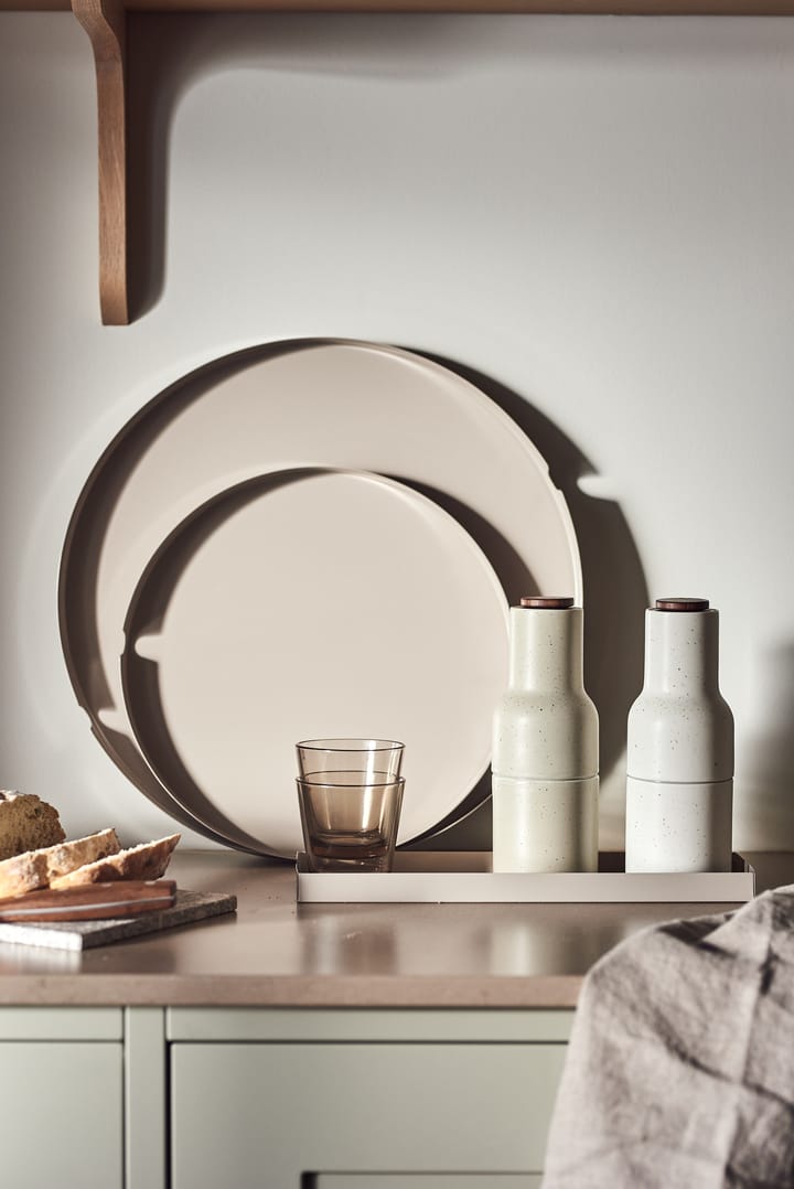 Edgy tray Ø30 cm, Greige Scandi Living