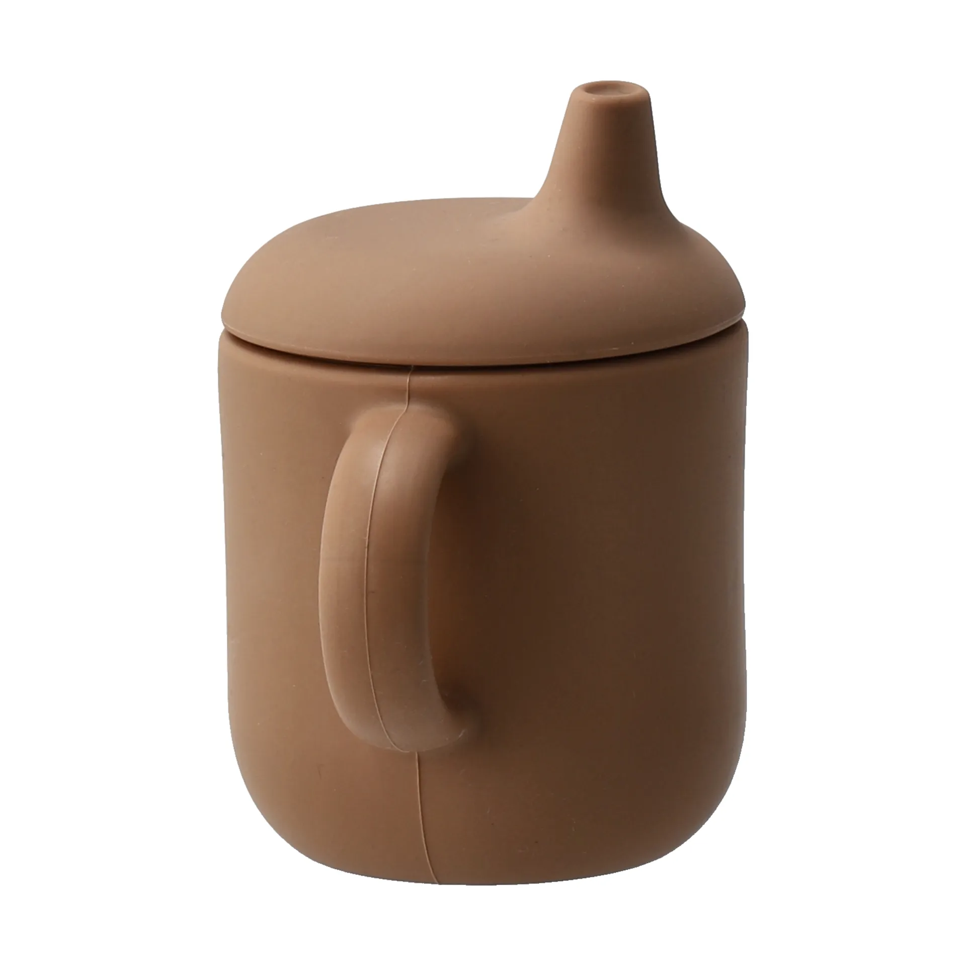 Elvie艾维尔 宝宝学饮杯 硅胶款 180ml, 榛子红 Scandi Living