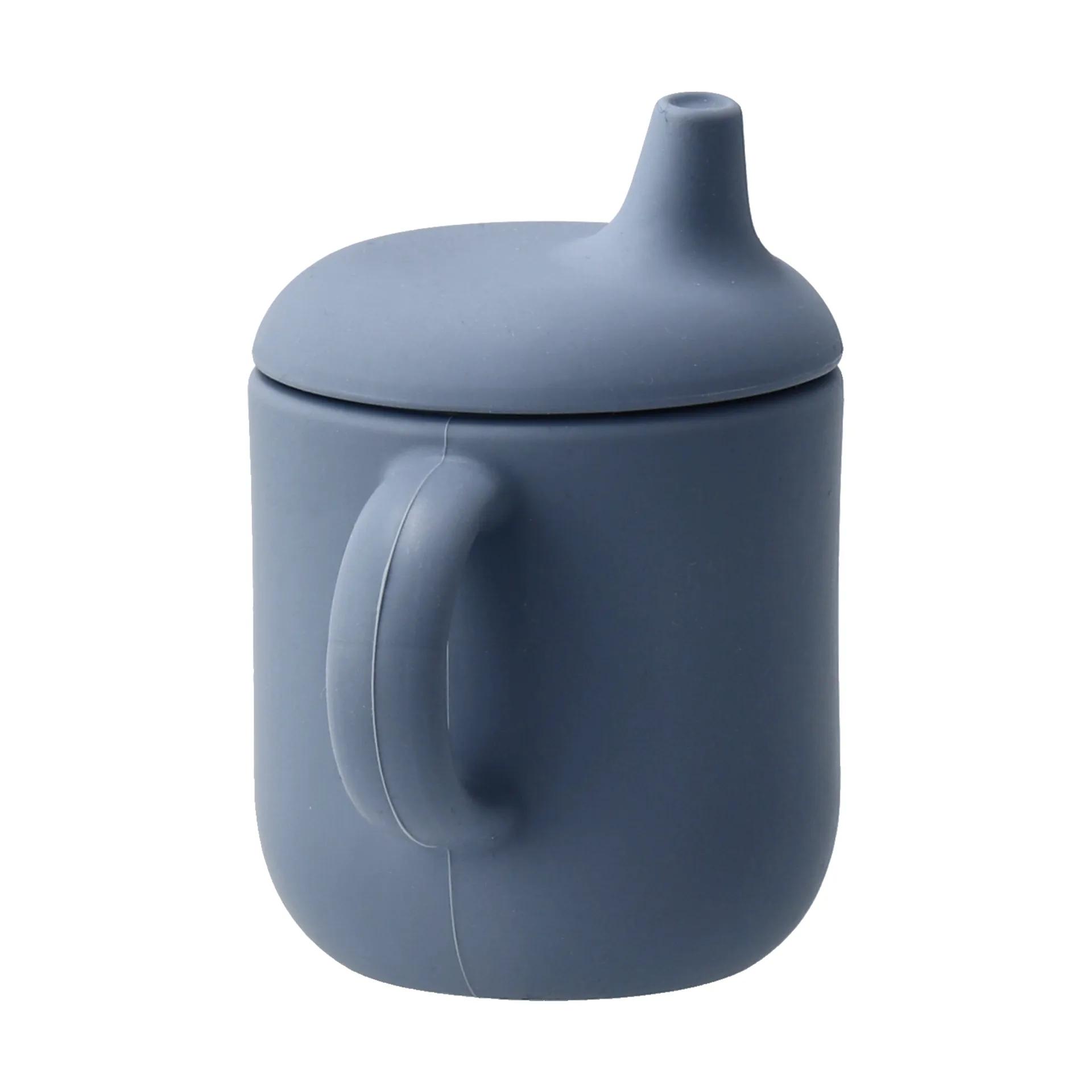 Elvie艾维尔 宝宝学饮杯 硅胶款 180ml, 蓝色 Scandi Living