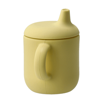 Elvie sippy 杯子 silicone 180 ml - Lemon - Scandi Living