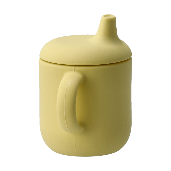 Elvie sippy 杯子 silicone 180 ml, Lemon Scandi Living