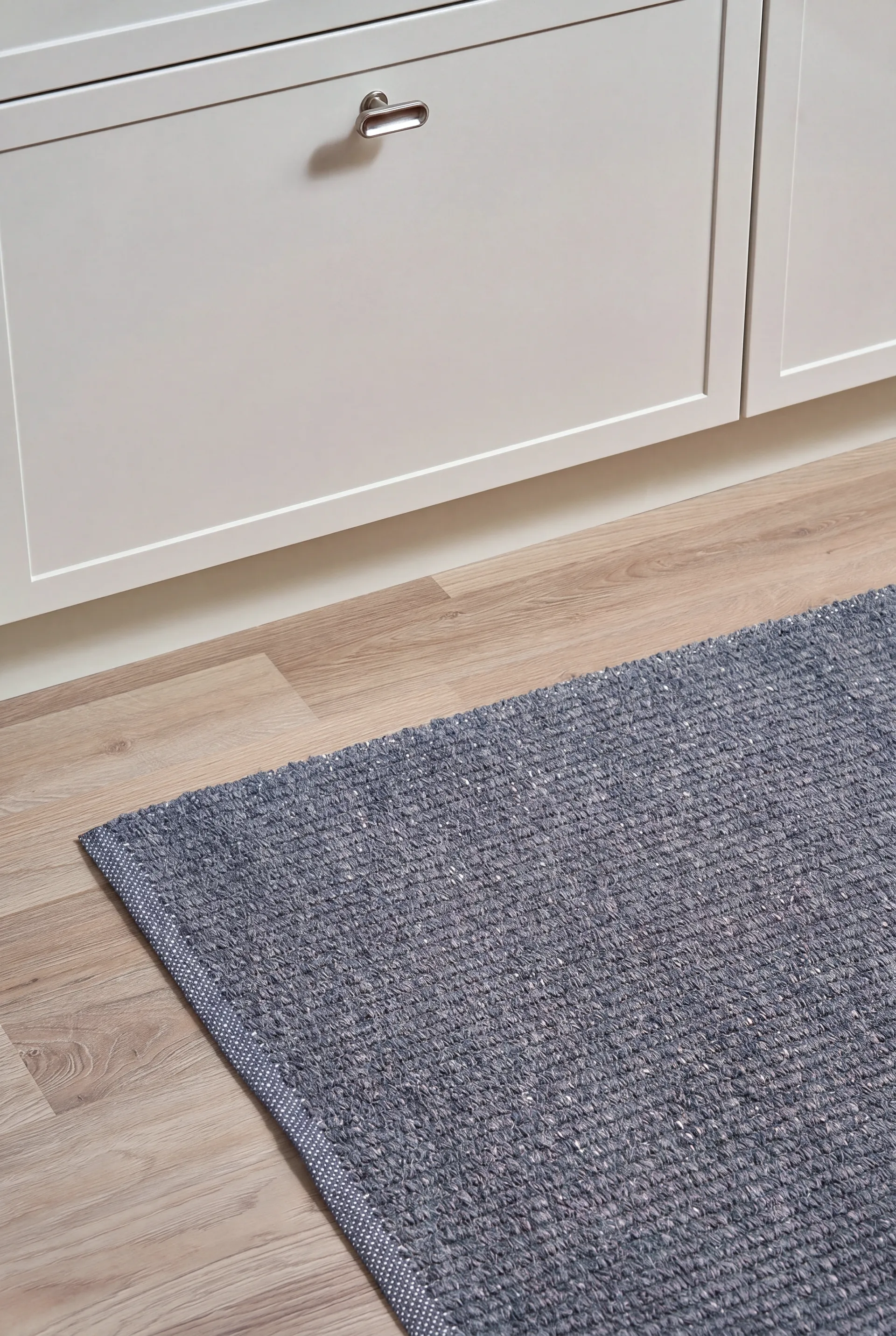Fallow 瑞典制棉混纺可机洗走廊地毯, 蓝色_70x250cm Scandi Living