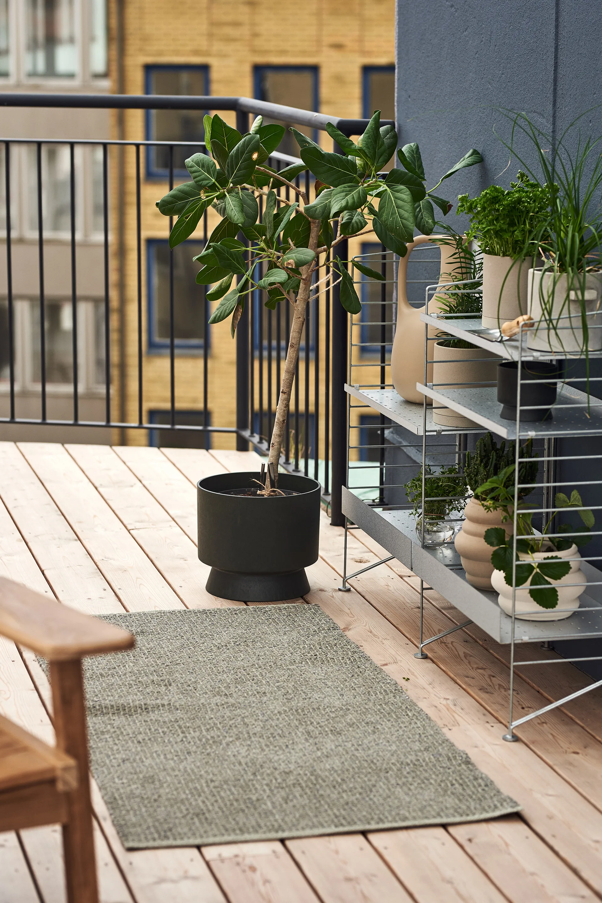 Fallow 地毯 dusty green, 70x250cm Scandi Living