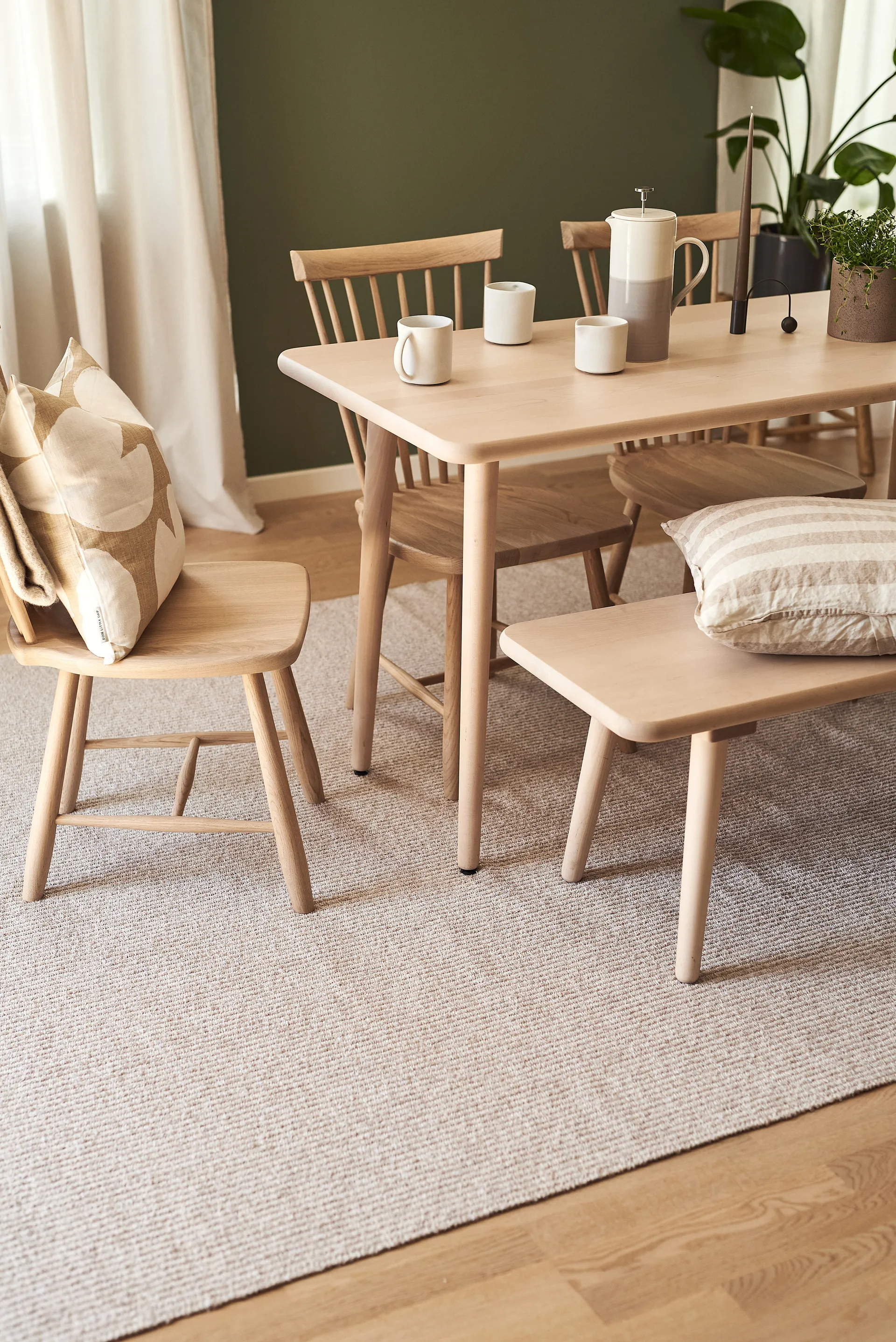 Fallow 地毯 greige, 150x200cm Scandi Living