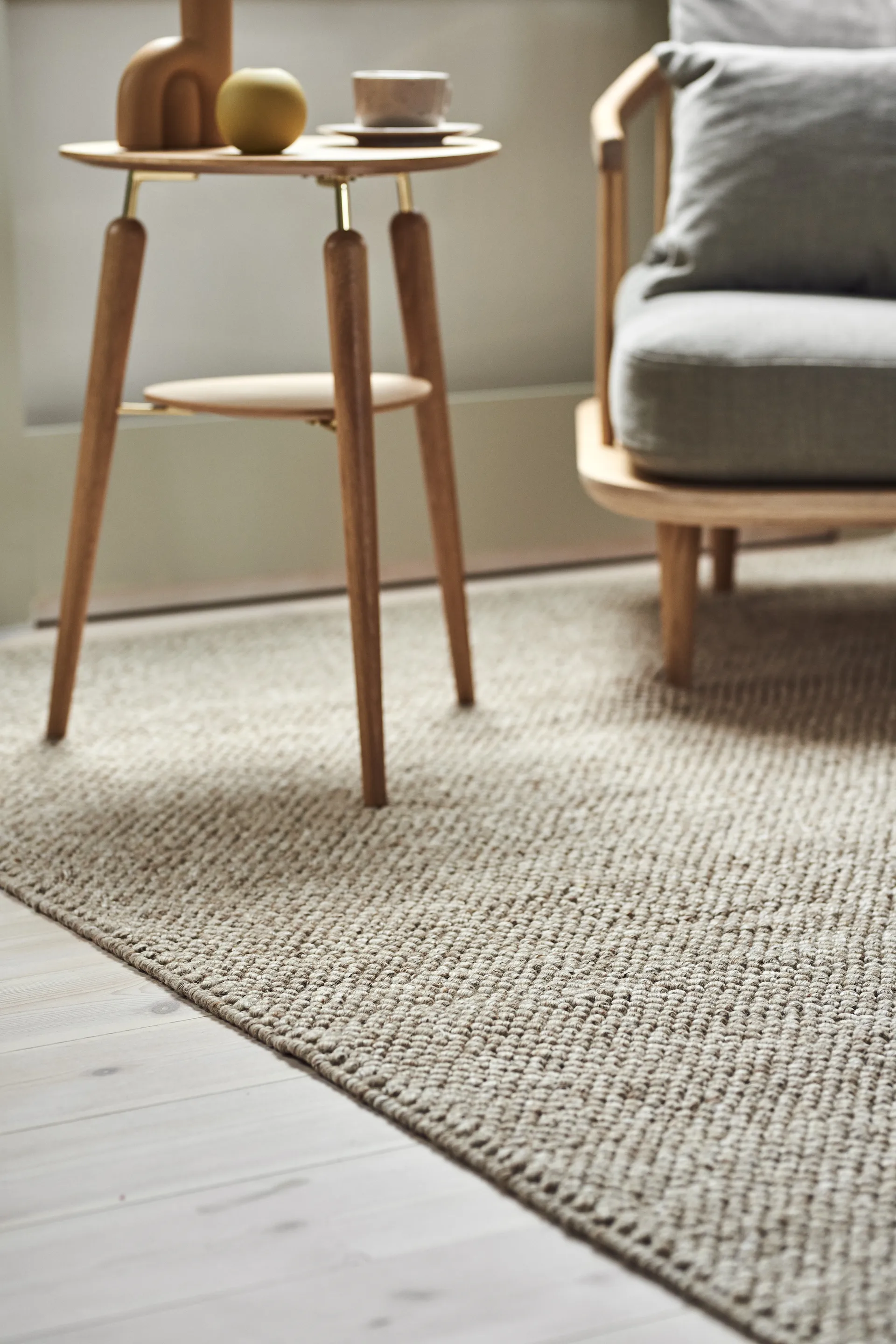 Flock 羊毛地毯 beige, 170x240cm Scandi Living