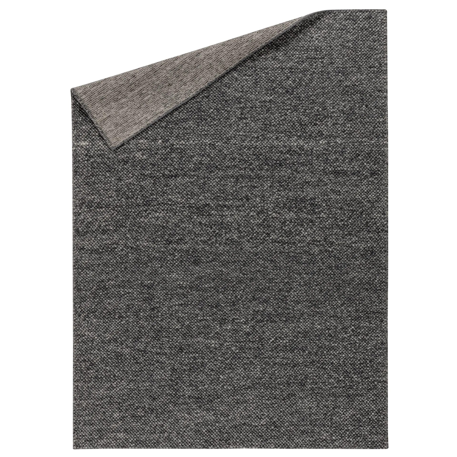 Flock 羊毛地毯 dark grey, 170x240 cm Scandi Living