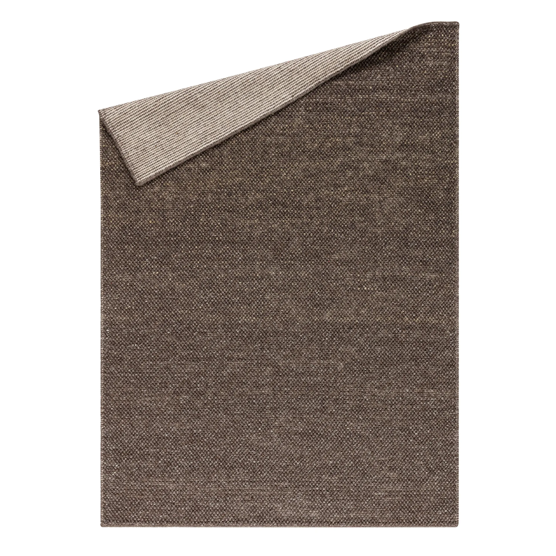Flock 羊毛地毯 nautral brown, 170x240 cm Scandi Living