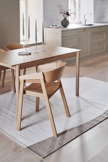 Flow kelim 地毯  white-beige - 170x240 cm - Scandi Living