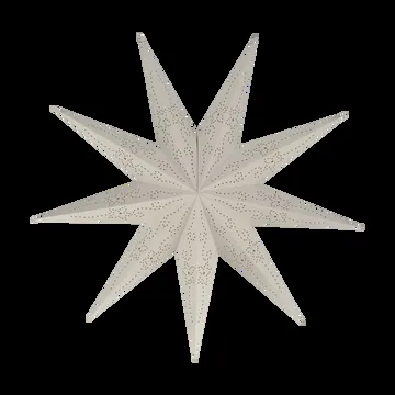 Folk advent star - 白色_Ø60cm - Scandi Living