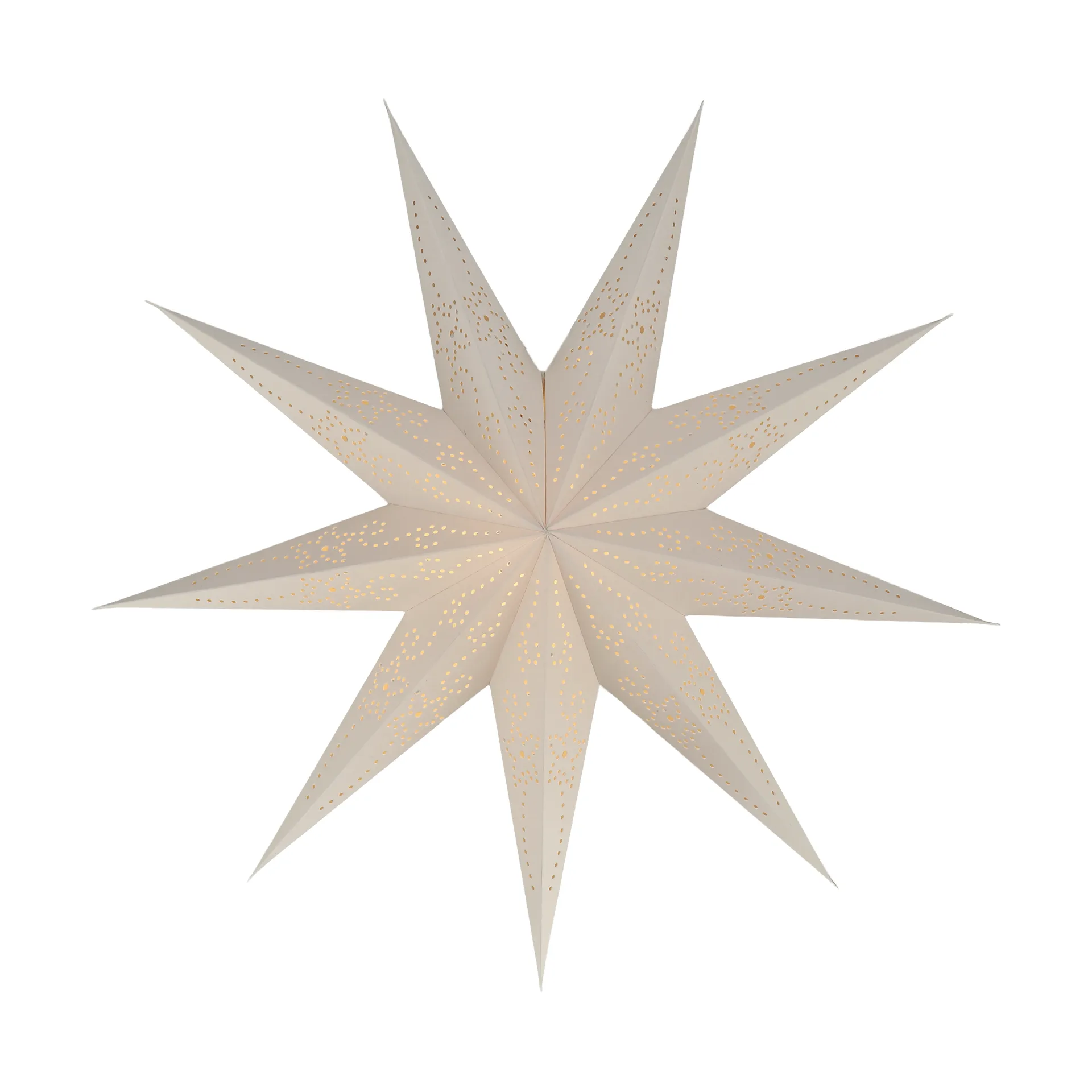 Folk advent star, 白色_Ø60cm Scandi Living