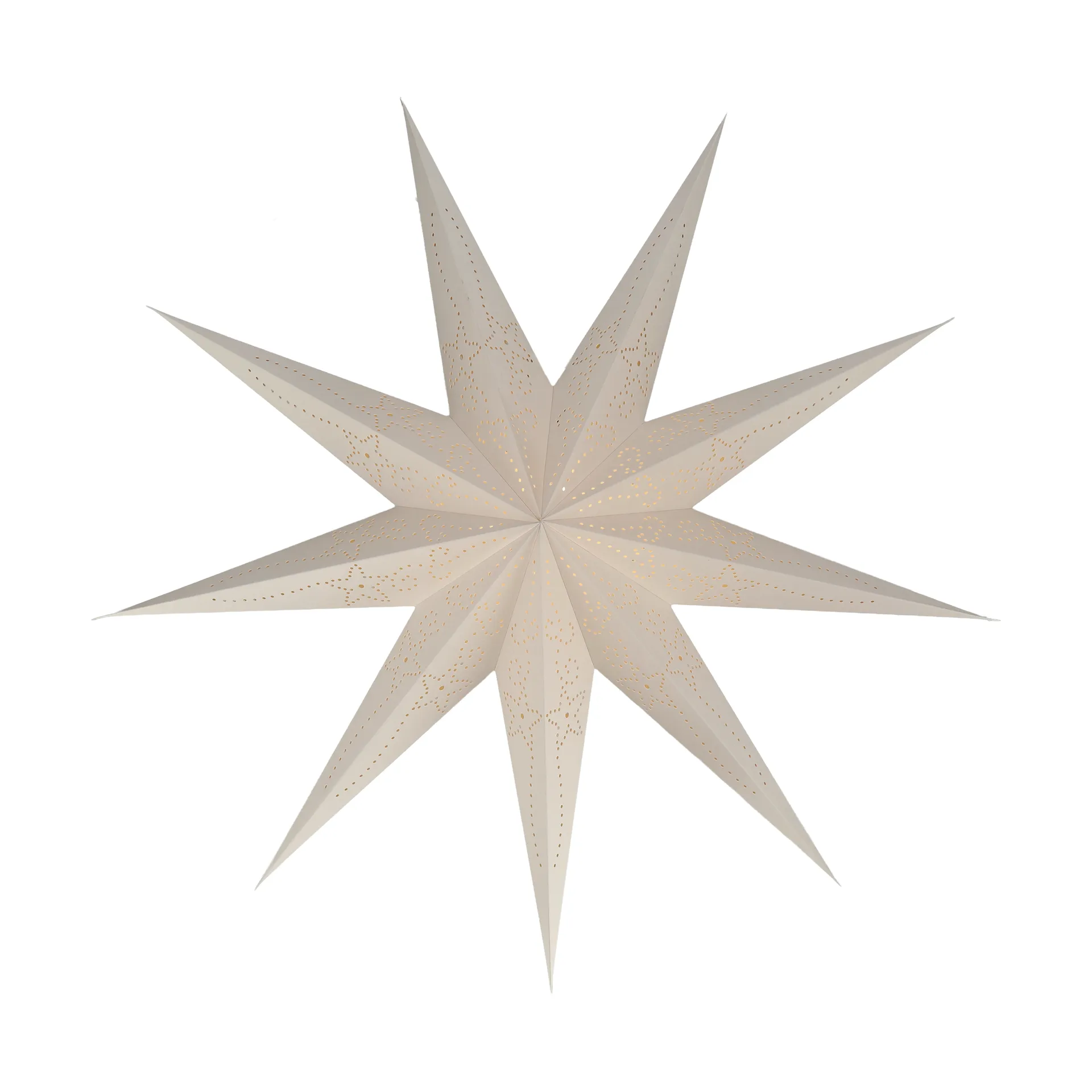 Folk advent star, 白色_Ø80cm Scandi Living