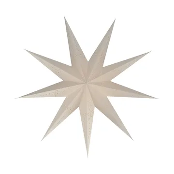 Folk advent star - 白色_Ø80cm - Scandi Living