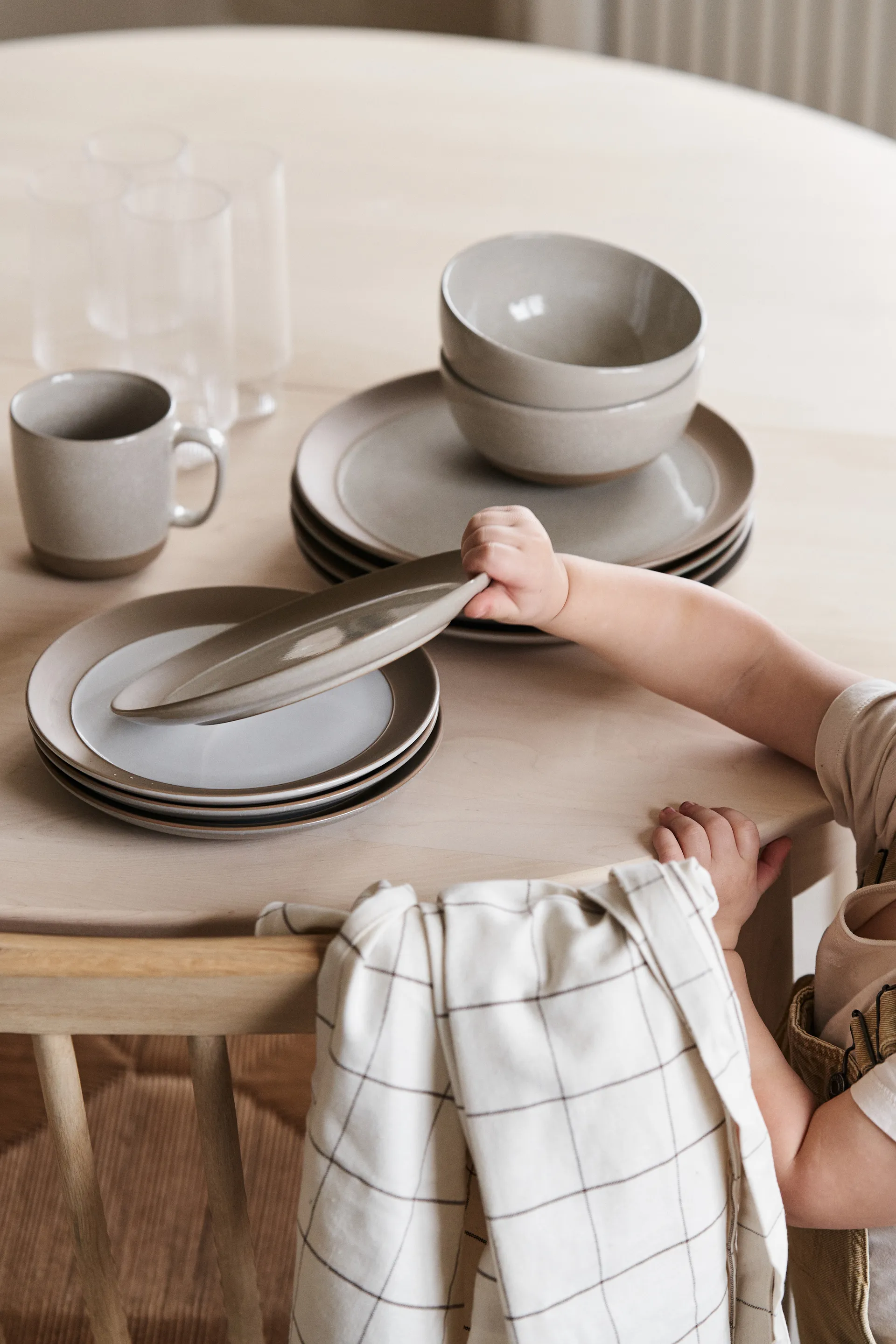 Fossil small 盘子 Ø21 cm, 白色 Scandi Living