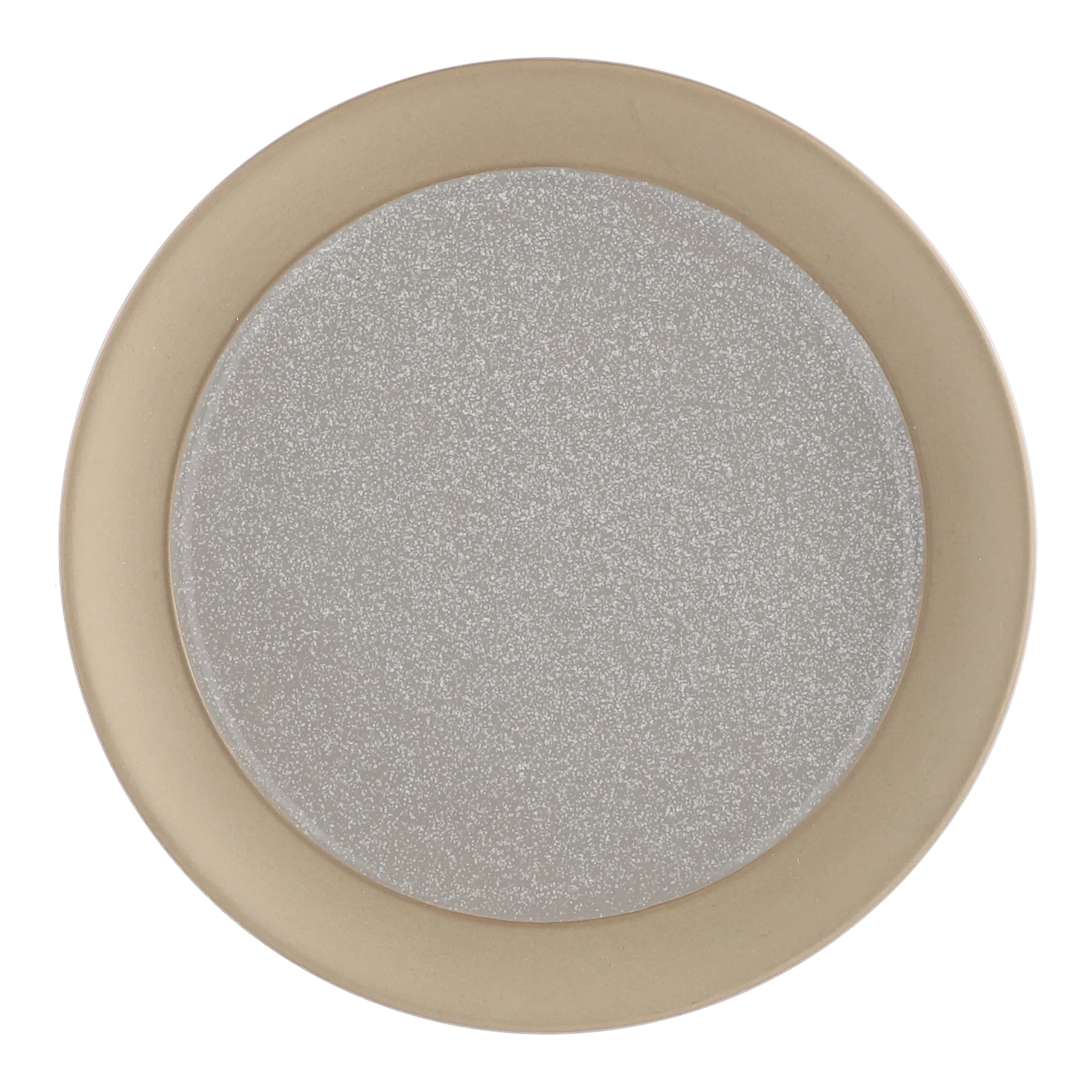 Fossil small 盘子 Ø21 cm, 灰色 Scandi Living