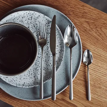 Frost 餐具 24件装 - 不锈钢 - Scandi Living