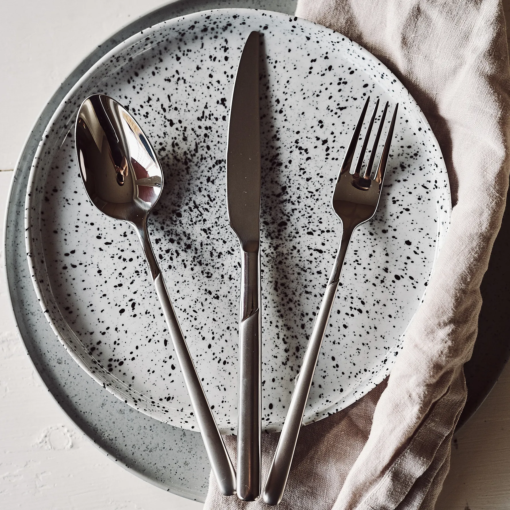 Frost 餐具 24件装, 不锈钢 Scandi Living