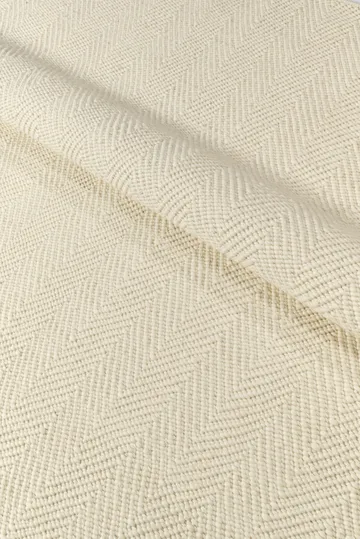 Furrow 羊毛地毯 natural white - 80x240cm - Scandi Living