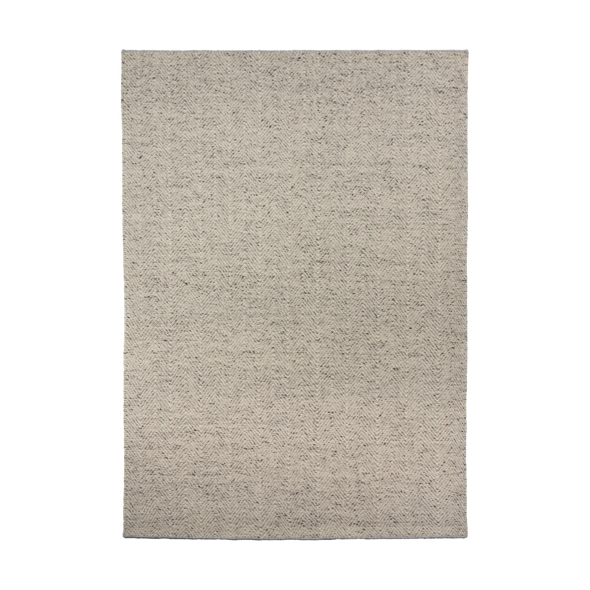Furrow 羊毛地毯 natural white/grey, 170x240 cm Scandi Living