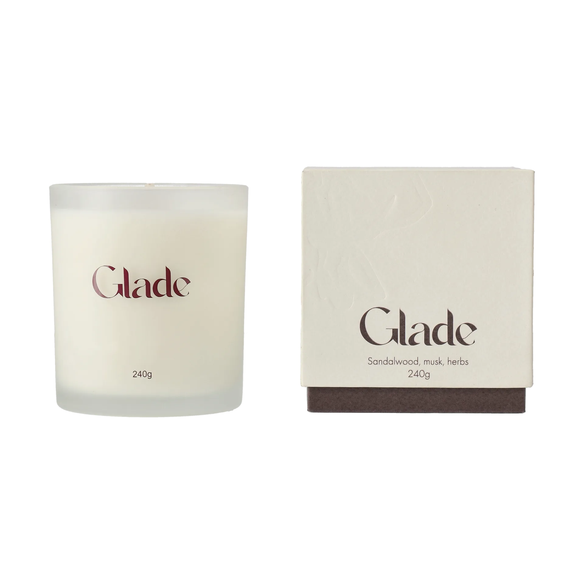 Glade 手工菜籽油香薰蜡烛, 240g Scandi Living