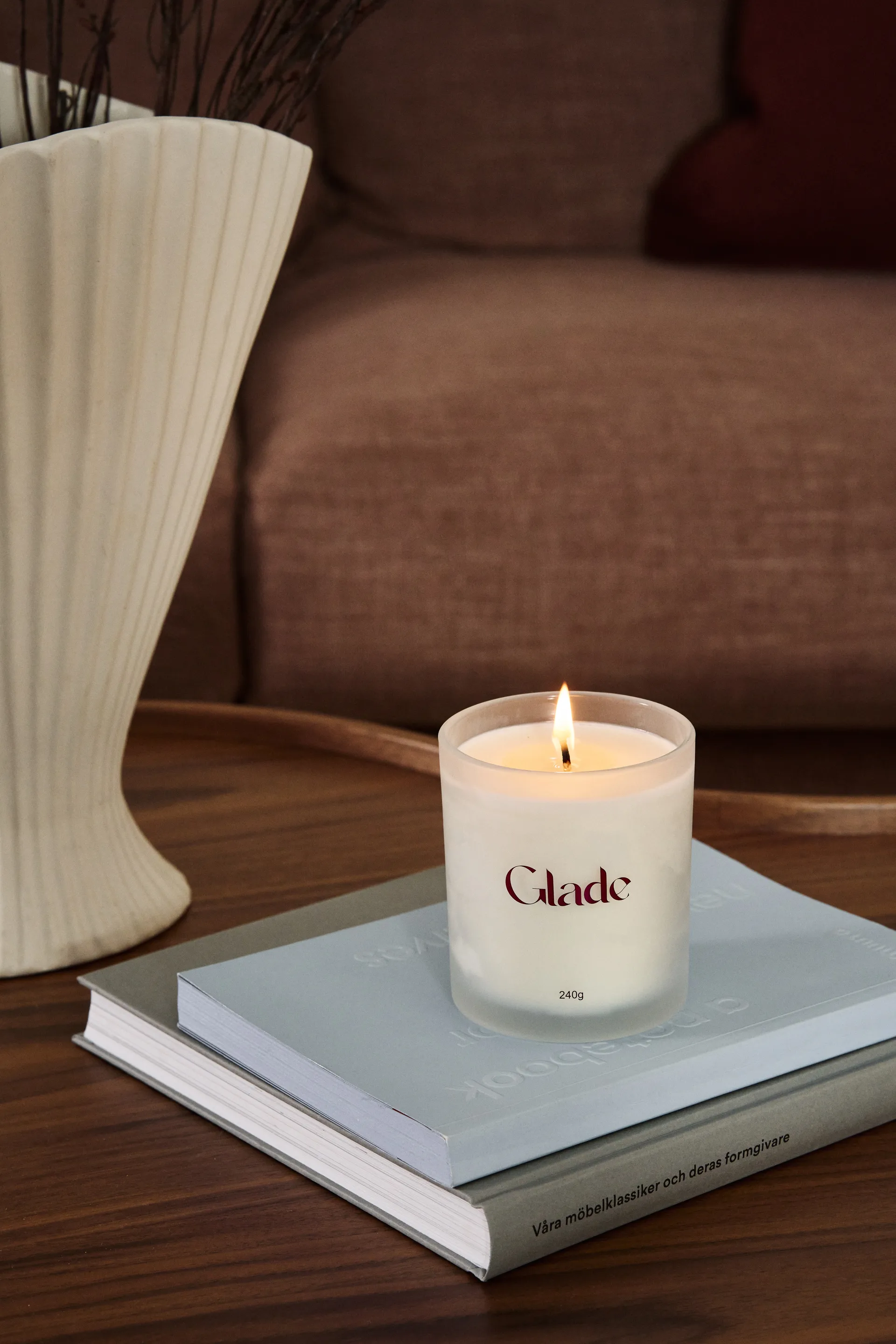 Glade 手工菜籽油香薰蜡烛, 240g Scandi Living