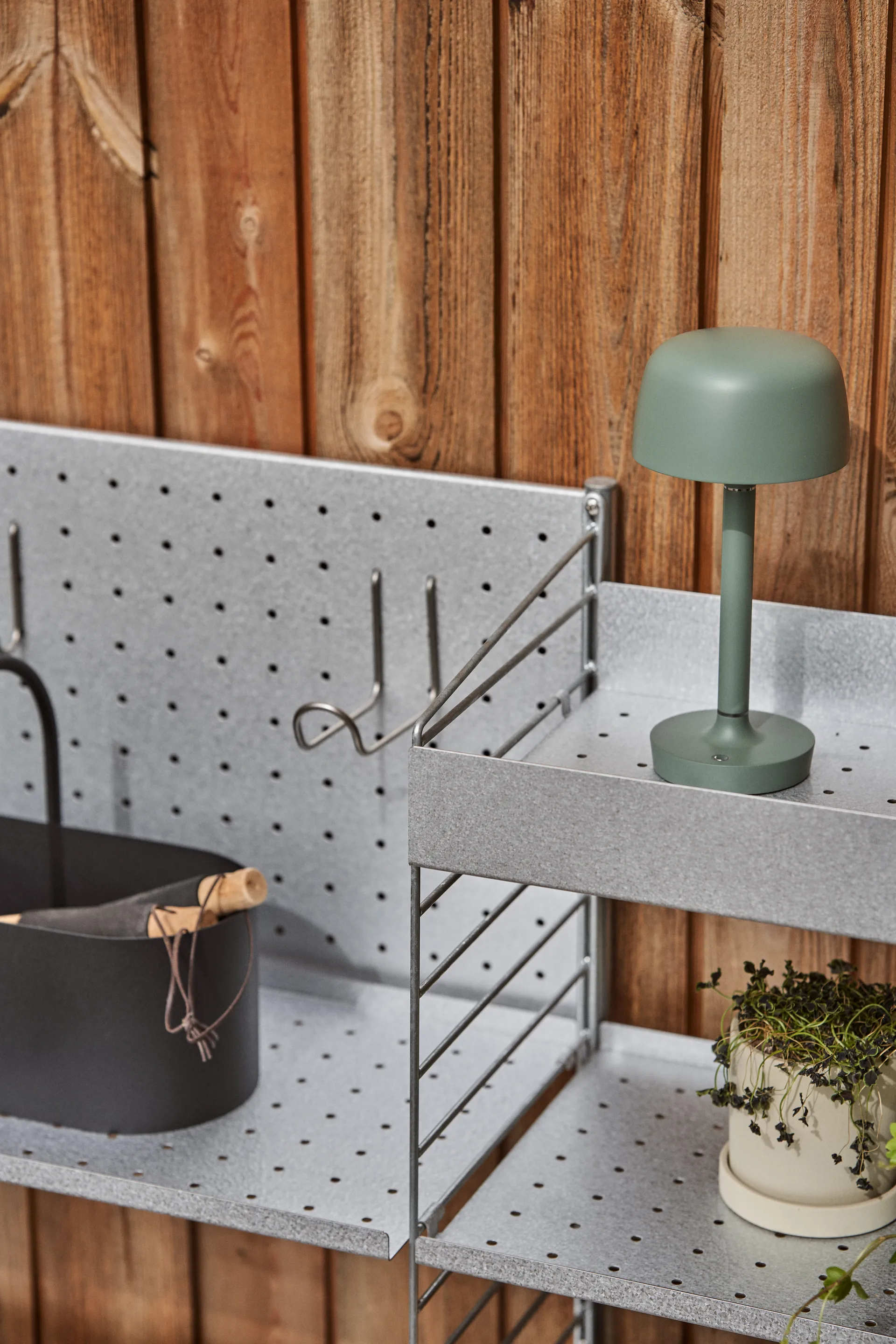 Halo 便携 台灯 25,5 cm, 绿色 Scandi Living