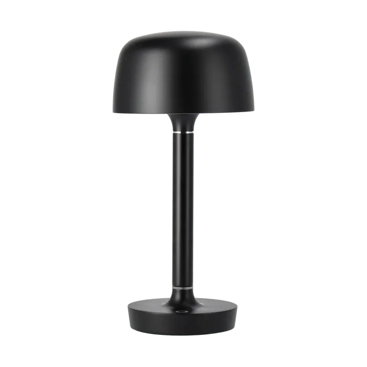 Halo便携式台灯25,5cm - 黑色 - Scandi Living
