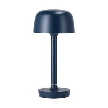 Halo便携式台灯25,5cm - 蓝色 - Scandi Living