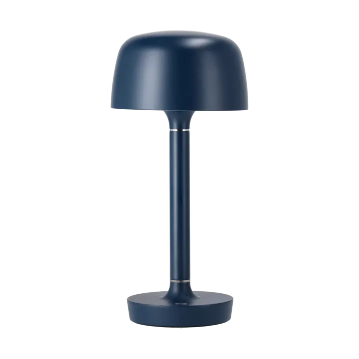 Halo便携式台灯25,5cm - 蓝色 - Scandi Living