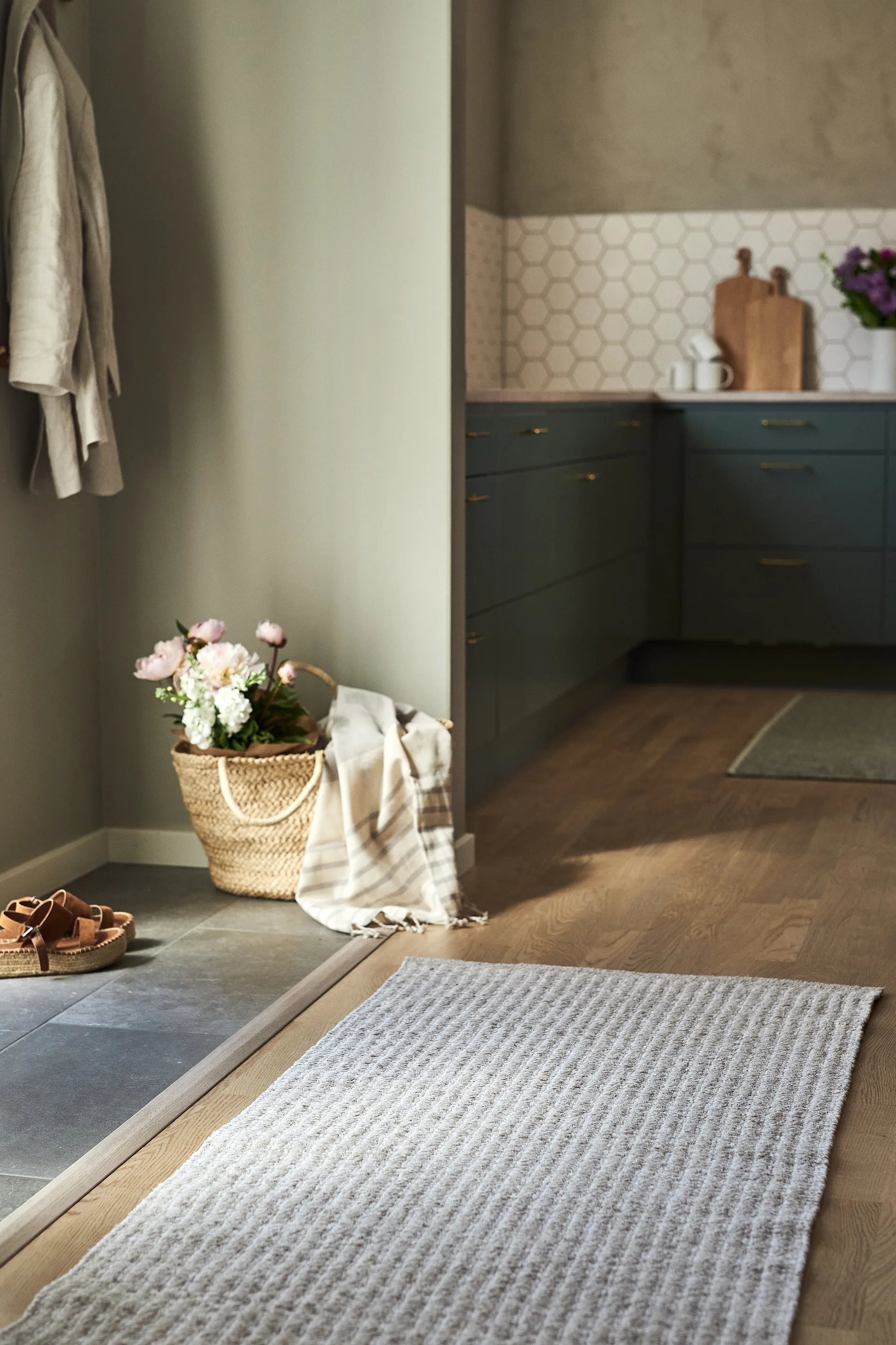 Harvest 地毯 beige, 70x250cm Scandi Living