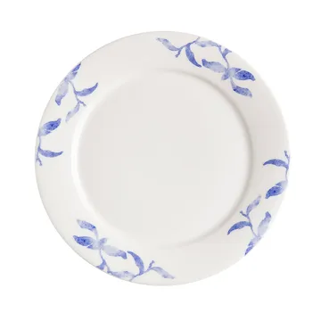 海蓝草 Havspil  北欧设计瓷器套装 21cm 平盘四件套装 - 蓝白色 - Scandi Living