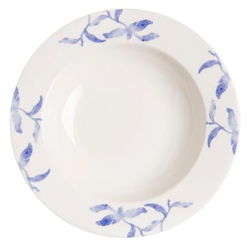 海蓝草 Havspil  北欧设计瓷器套装 23cm 深盘四件套装 - 蓝色-白色 - Scandi Living
