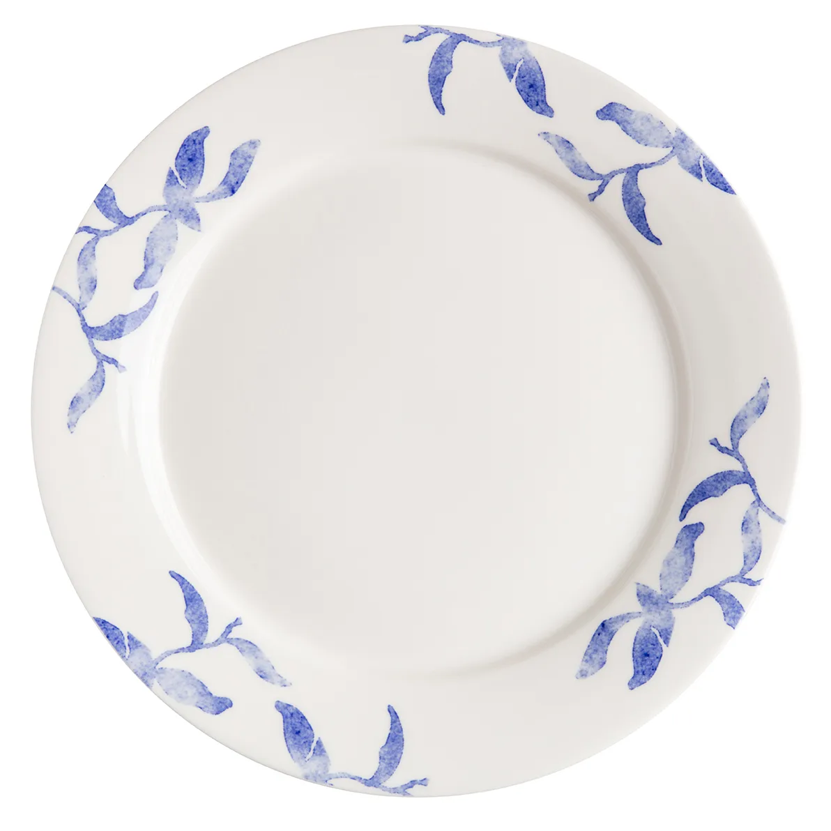 海蓝草 Havspil  北欧设计瓷器套装 28cm 平盘四件套装, 蓝白色 Scandi Living