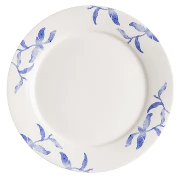 海蓝草 Havspil  北欧设计瓷器套装 28cm 平盘四件套装 - 蓝白色 - Scandi Living