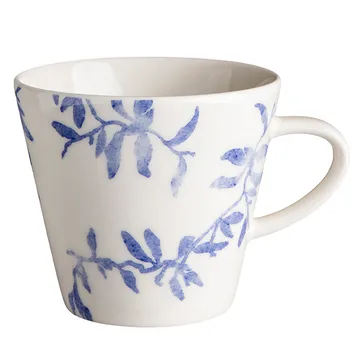 海蓝草 Havspil  北欧设计瓷器套装 300ml 马克杯四件套装 - 蓝白色 - Scandi Living