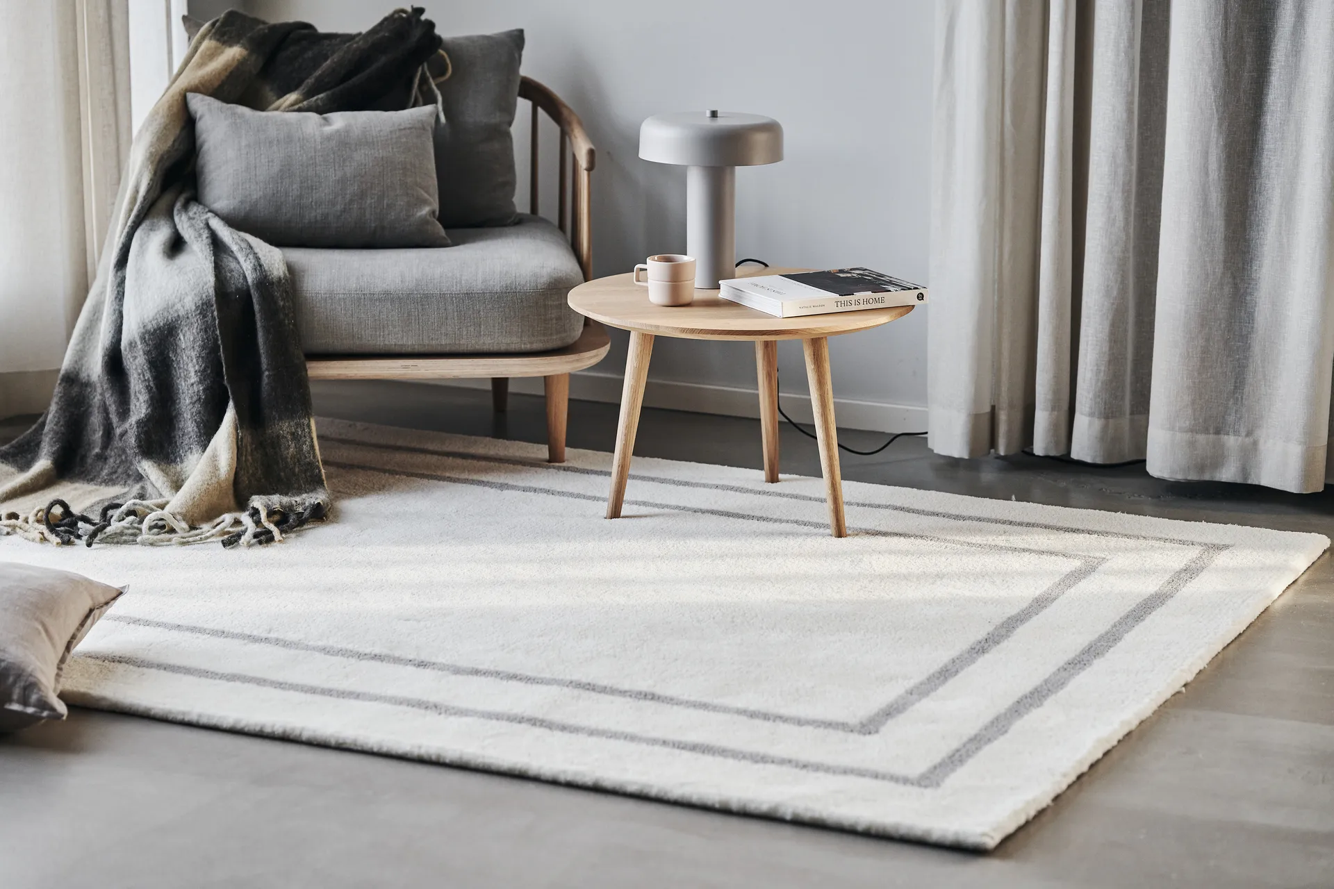 Haze台灯32cm, 灰色 Scandi Living