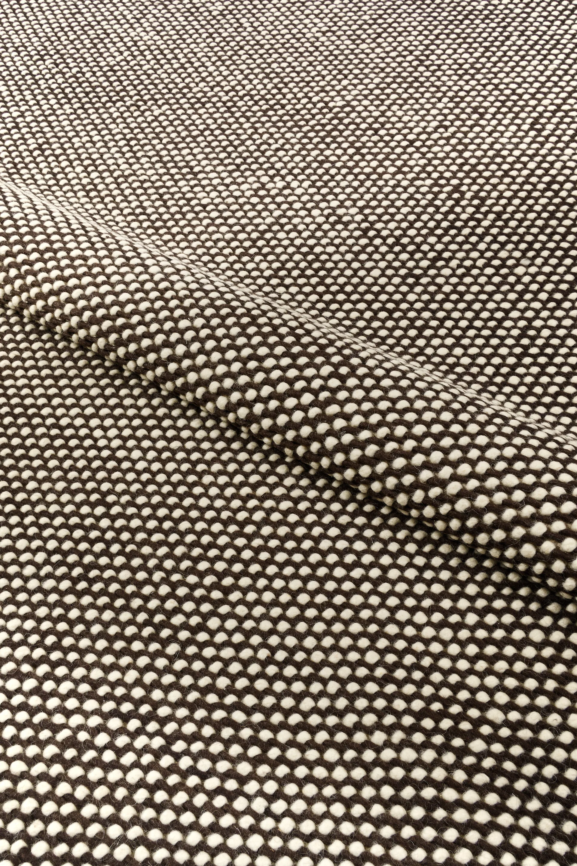 Hill 羊毛地毯, 白棕配色_170x240cm Scandi Living