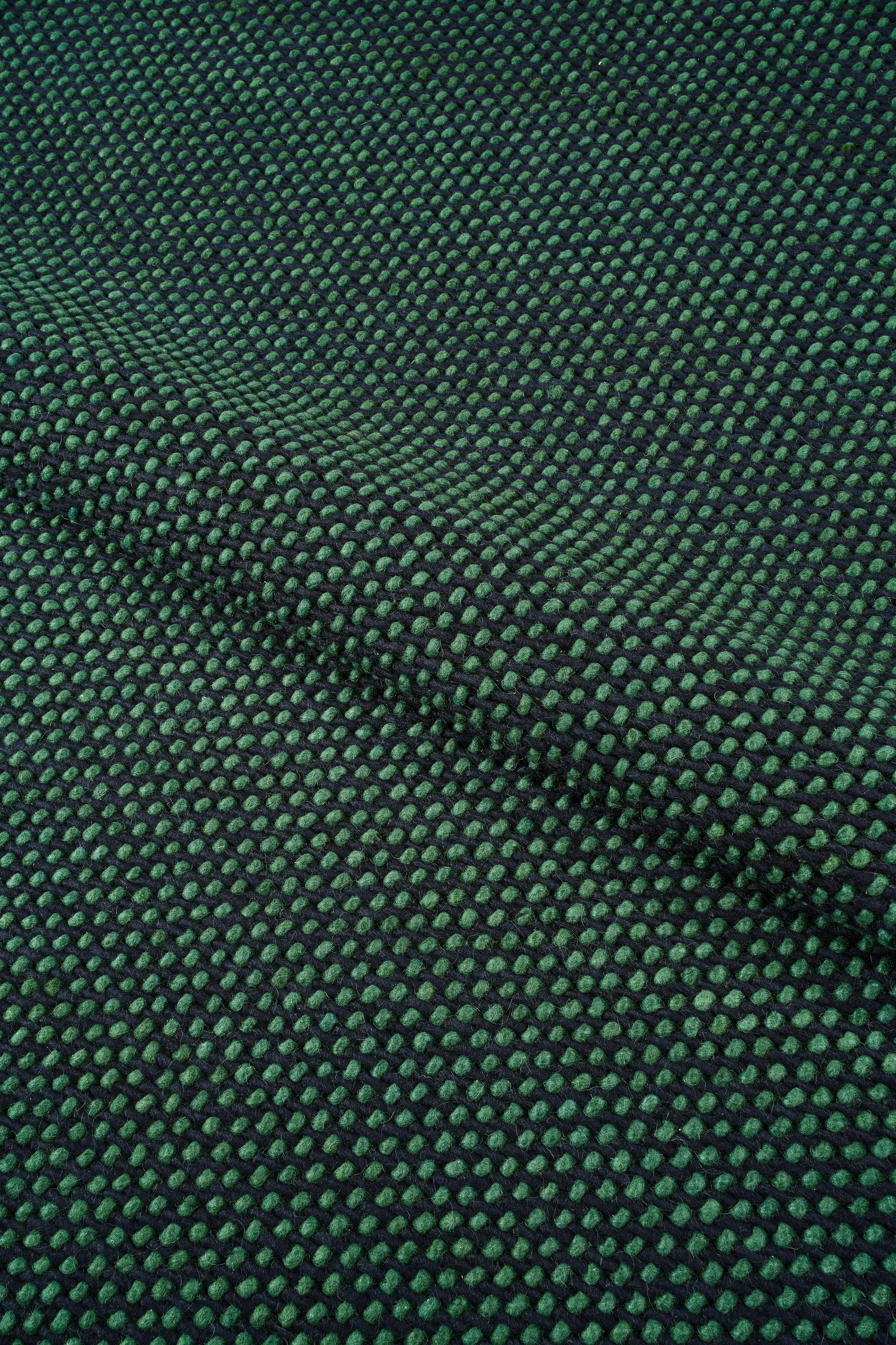 Hill 羊毛地毯, 蓝绿配色_170x240cm Scandi Living