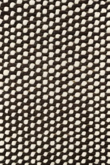 Hill 羊毛地毯 - White-brown, 170x240 cm - Scandi Living