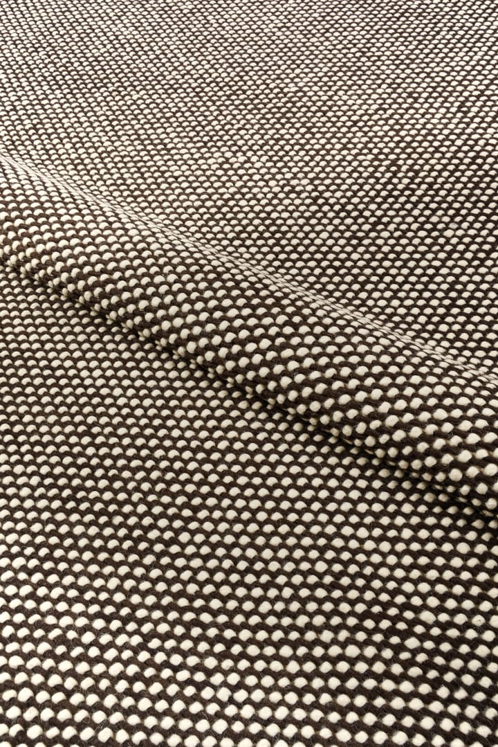 Hill 羊毛地毯 white/brown, 170x240 cm Scandi Living
