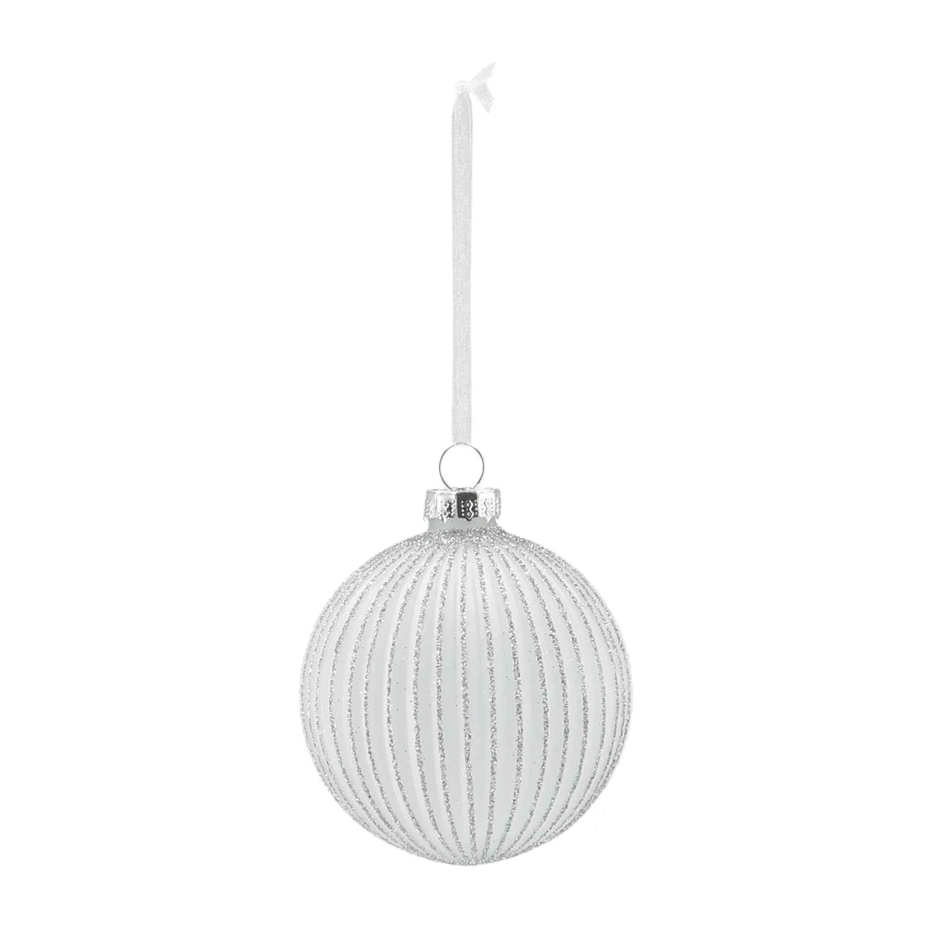 Holiday baubles 六件套装, 白色 Scandi Living