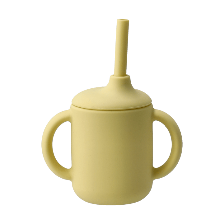 Idun 马克杯 with silicone 吸管 120 ml - Lemon - Scandi Living