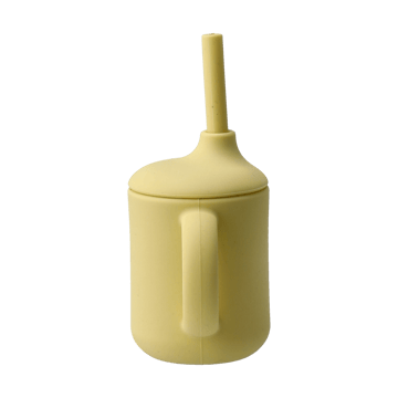 Idun 马克杯 with silicone 吸管 120 ml - Lemon - Scandi Living