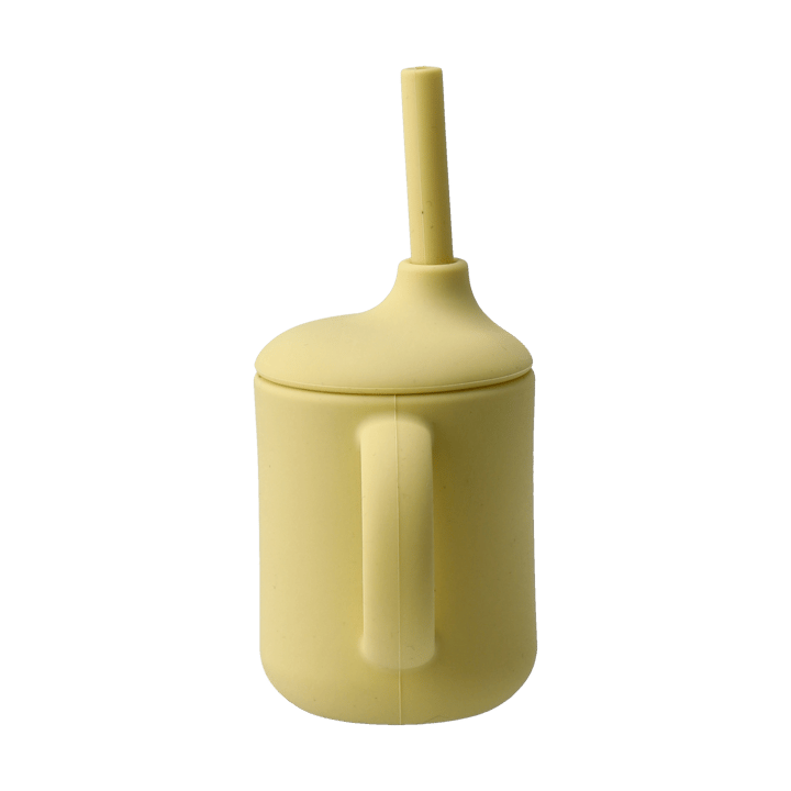 Idun 马克杯 with silicone 吸管 120 ml, Lemon Scandi Living
