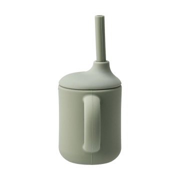 Idun 马克杯 with silicone 吸管 120 ml - 绿色 - Scandi Living