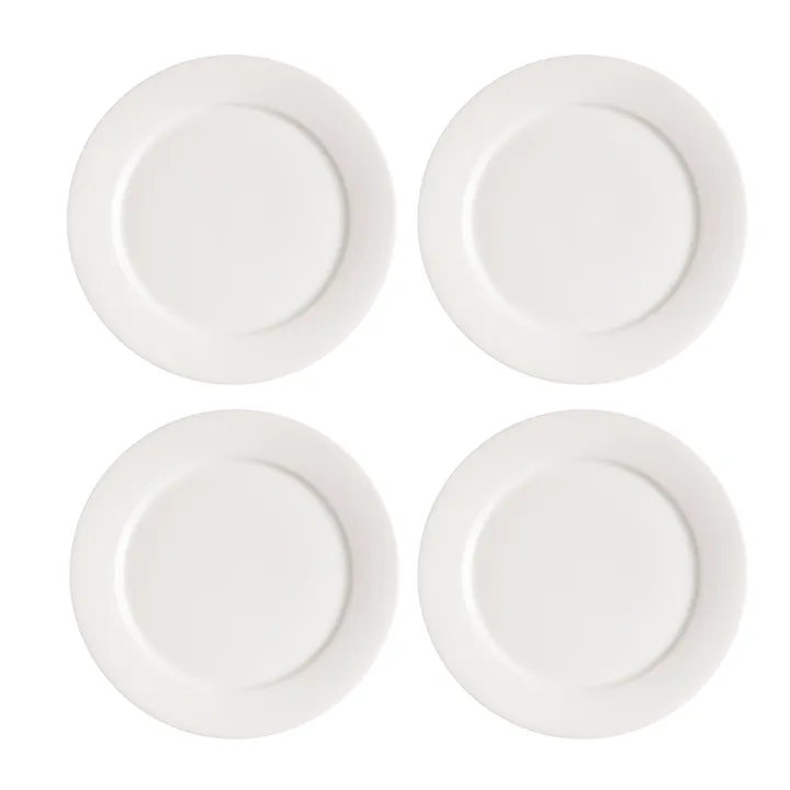 Kalk 边盘21cm 4只装 - 白色 - Scandi Living