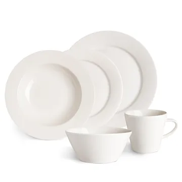 Kalk 边盘21cm 4只装 - 白色 - Scandi Living