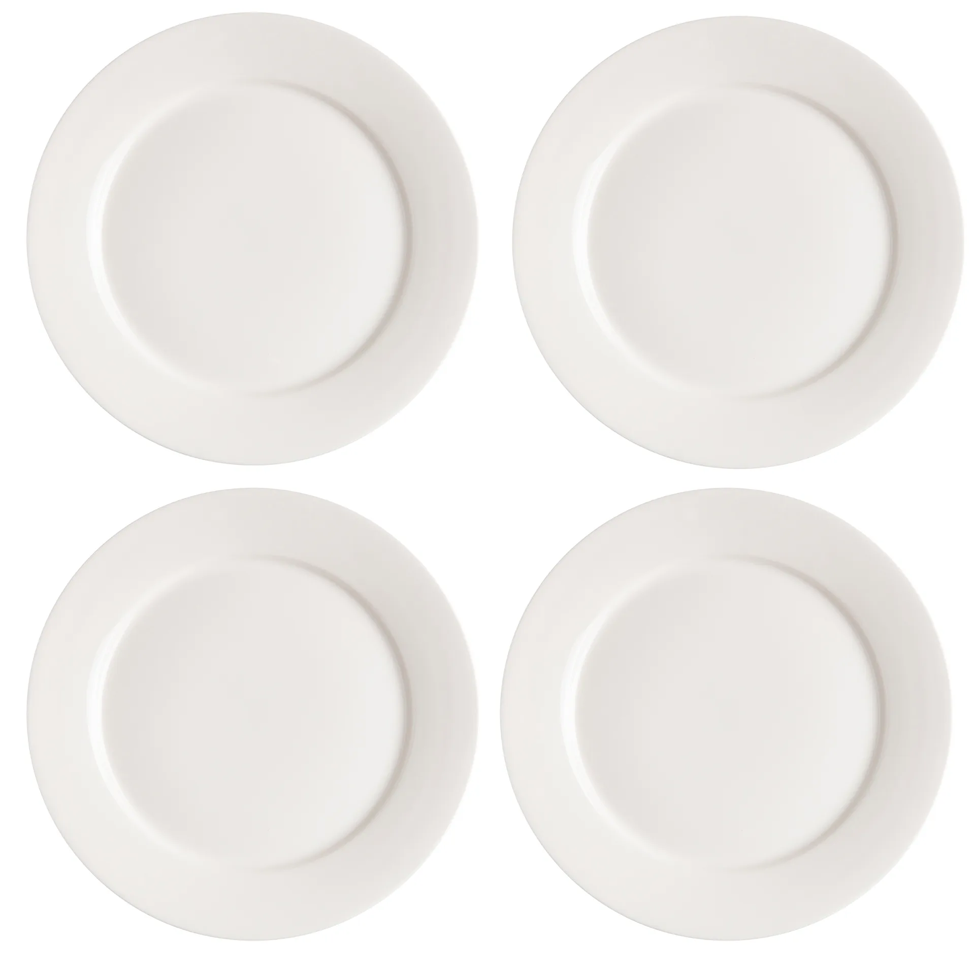 Kalk 盘28cm 4只装, 白色 Scandi Living
