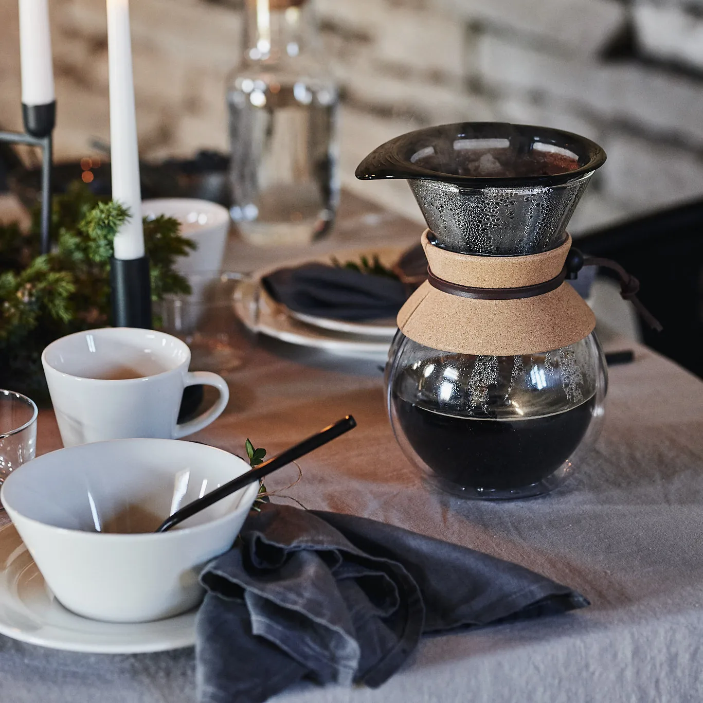 Kalk 碗 60ml 四支装, 白色 Scandi Living