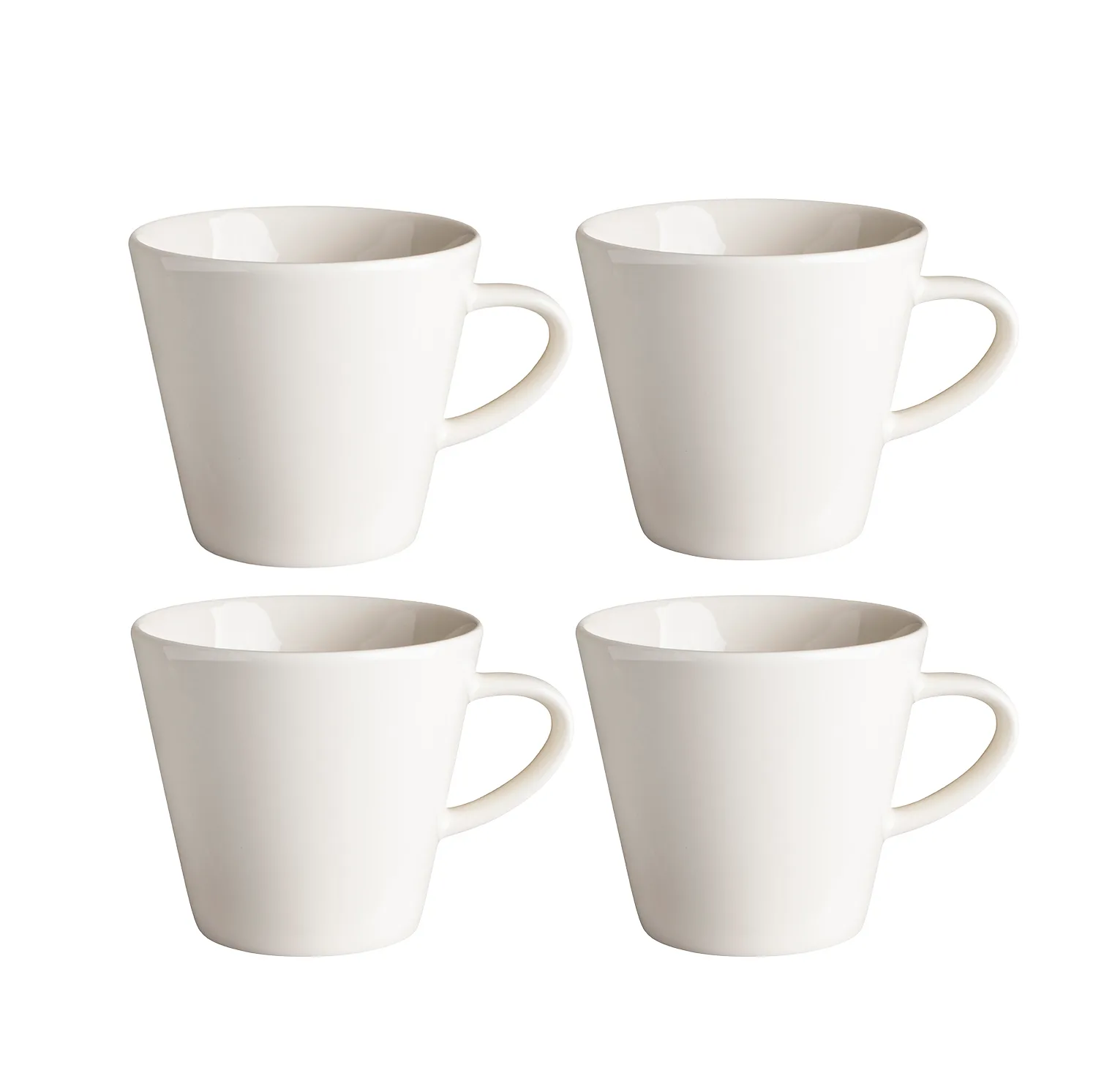 Kalk马克杯300ml四件套, 白色 Scandi Living